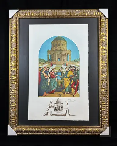 Le Mariage de la Vierge by Salvador Dalí