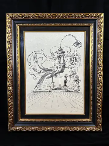 Les Songes Drolatiques de Pantagruel (H) by Salvador Dalí