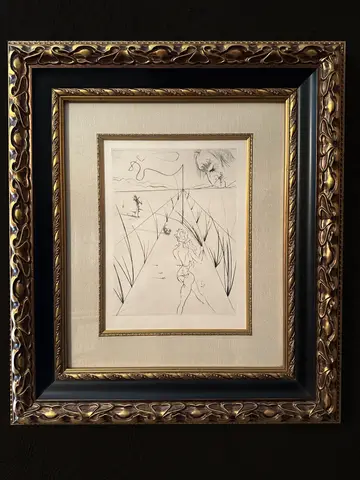 Allée des Vierges by Salvador Dalí
