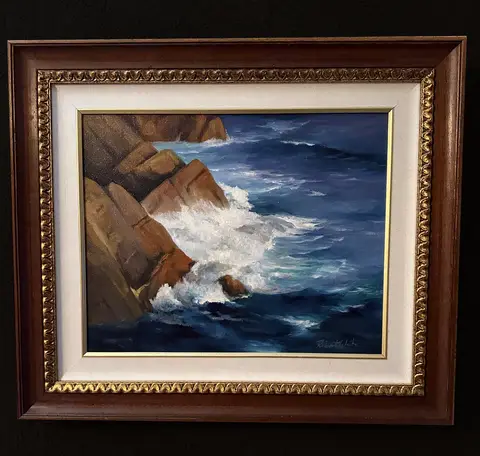 Rocky Shore by Robert White
