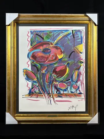 Garden Flowers by Peter Max