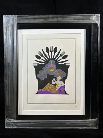 Gluttony by Erté