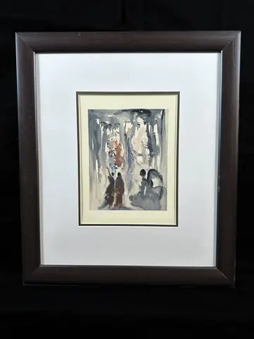 Heaven, Canto 12 (Divine Comedy) by Salvador Dalí