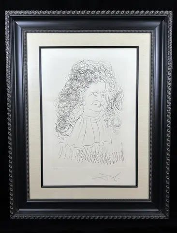 Le Portrait de La Fontaine by Salvador Dalí